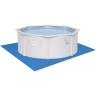 Стальной бассейн BESTWAY HYDRIUM 360х120см, 10990л + песочный ф/насос 3028 л/ч, лестница, тент, подстилка 56574 BW